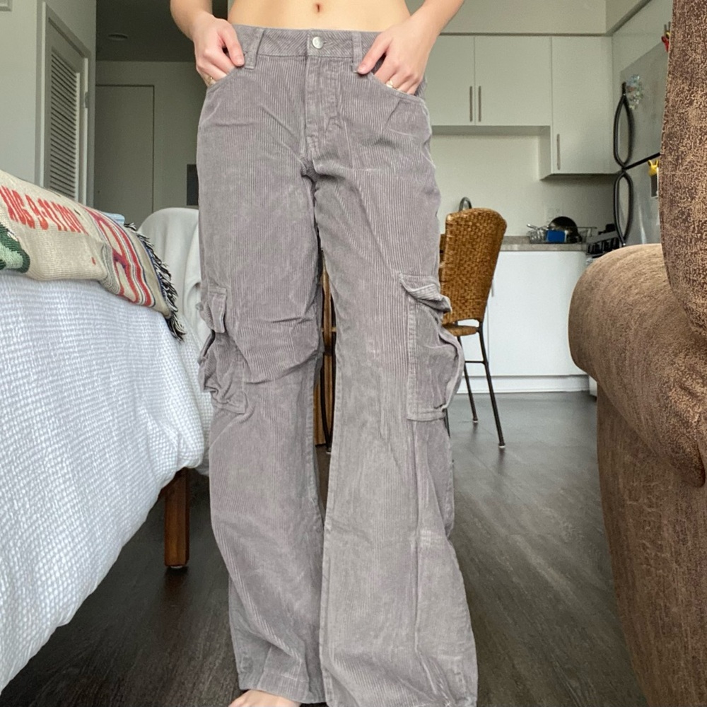 Tinseltown Gray Cargo Pants